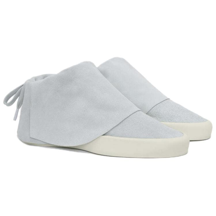 Кроссовки Fear of God Skateboarding Shoes Unisex Mid-top Light Blue, голубой — фото 2