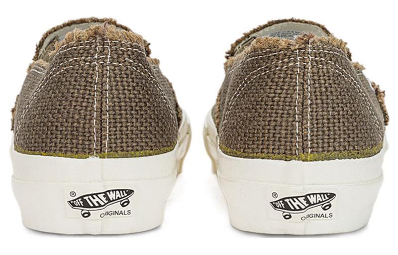 Кроссовки Vans OG Style 48 Frayed LX 'Frayed Jute Canteen', коричневый — фото 4