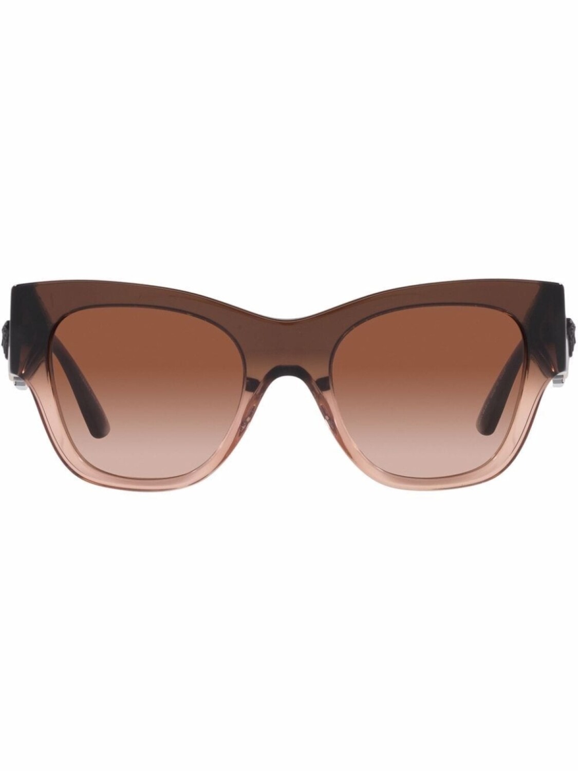 

Солнцезащитные очки с логотипом Versace Eyewear, коричневый