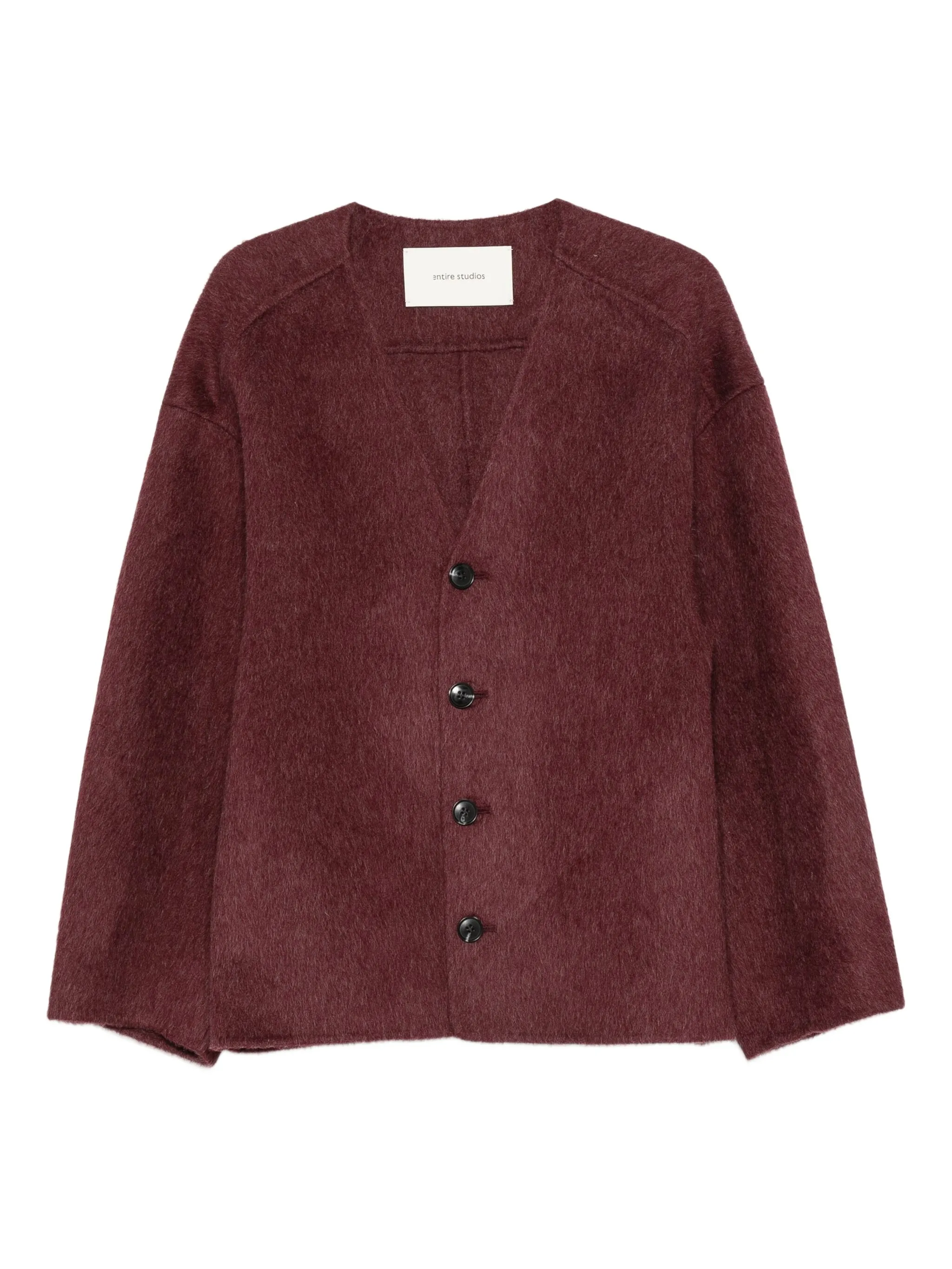 

Шерстяной кардиган Entire Studios, красный