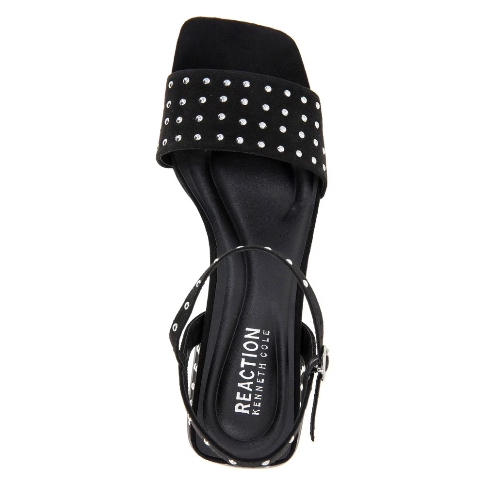 Женские босоножки на каблуке Buena studs Kenneth Cole Reaction, black — фото 4