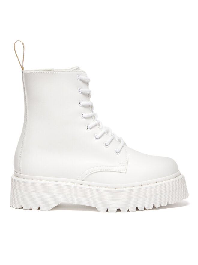 

Ботинки на шнуровке Vegan Jadon II Dr. Martens, белый