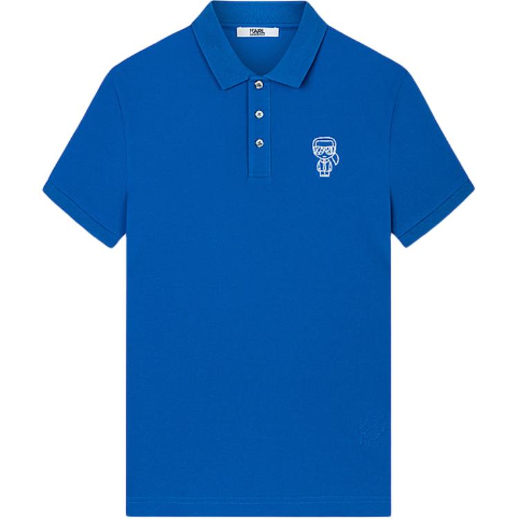 

KARL LAGERFELD / Karl Lagerfeld Jeans Футболка-поло Karl Lagerfeld мужская синяя