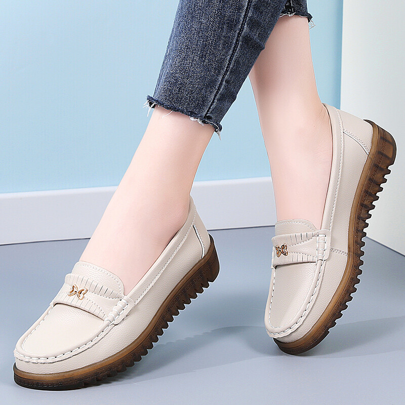 Туфли женские повседневные Women's Casual Shoes Women's Reivantix, бежевый — фото 4