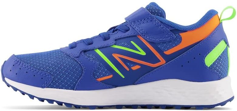 Кроссовки New Balance детские унисекс Fresh Foam 650 V1 с эластичными шнурками и верхней застежкой, зеленый — фото 2
