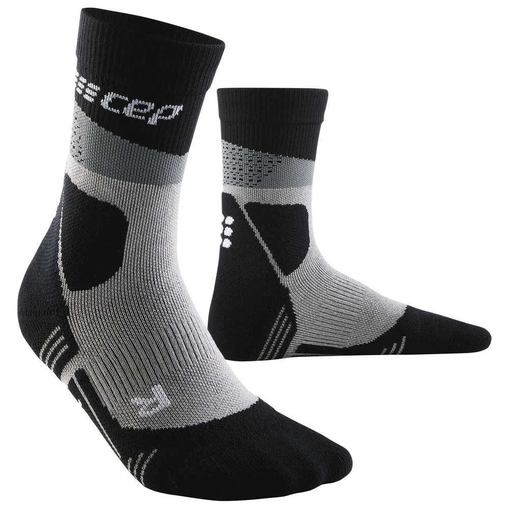 

Носки Cep Max Cushion Mid-Cut, серый/черный