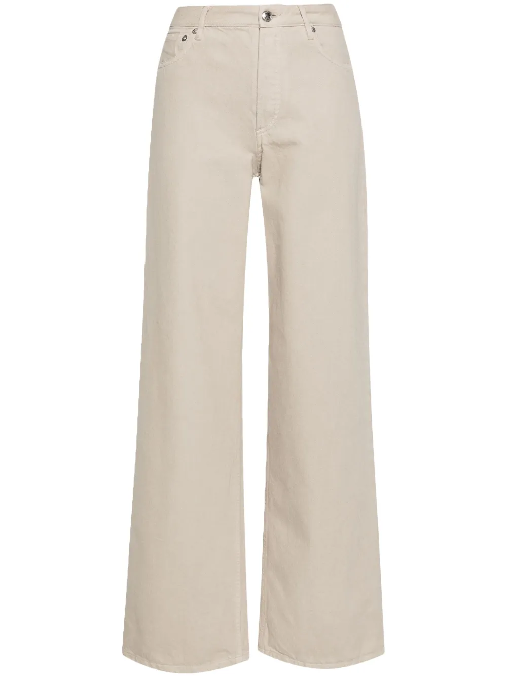 

Широкие джинсы Elizabeth A.P.C., нейтральный