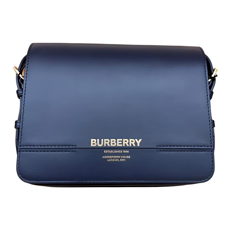

Кожаная сумка через плечо женская Burberry, Set (Bag+Dust Bag)