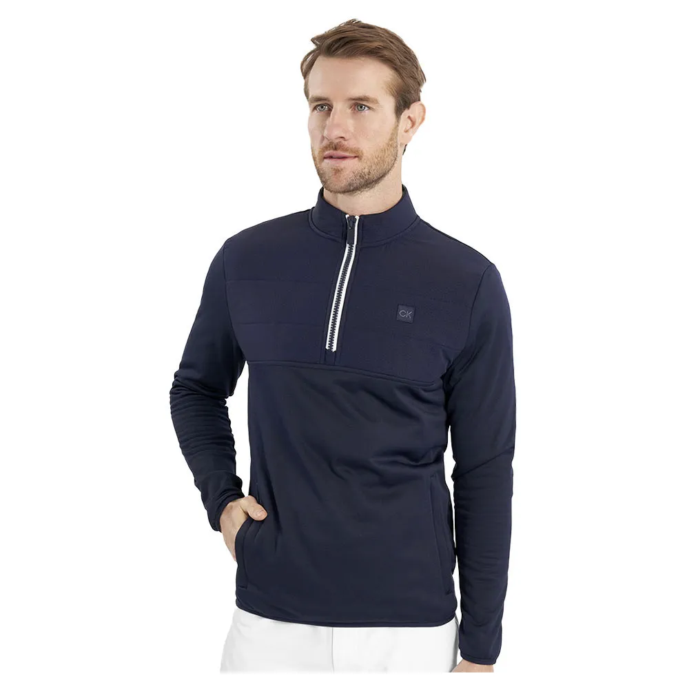 

Толстовка Calvin Klein Golf Atlantic Hybrid half zip, синий