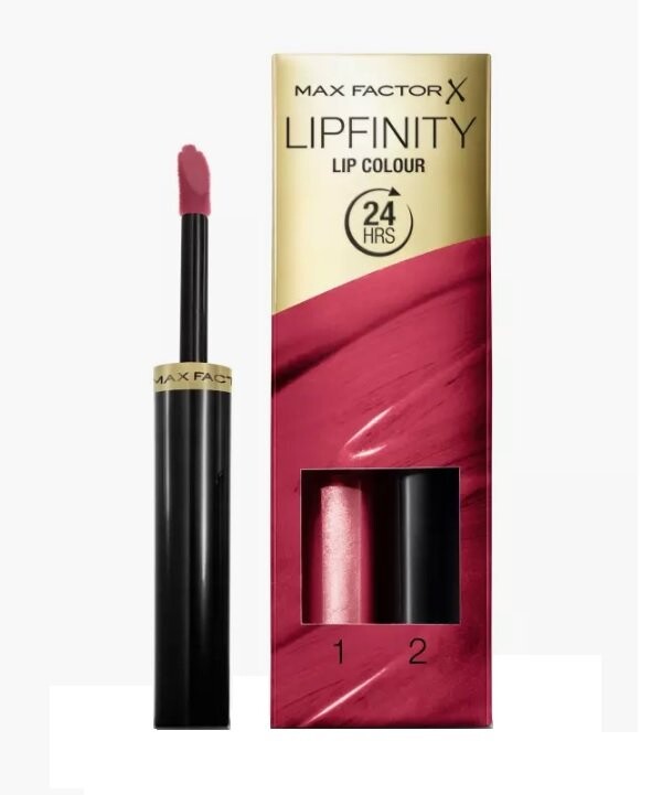 

Max Factor, Lipfinity, стойкая помада 335 Just In Love, 2,3 мл + 1,9 г