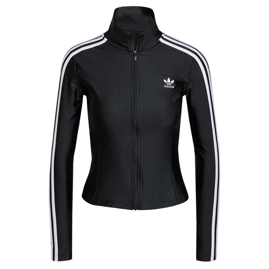 

Толстовка с капюшоном на молнии ADIDAS ORIGINALS Adicolor, черный