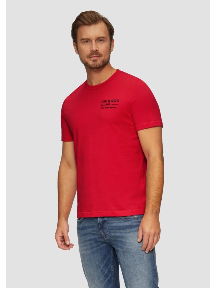 

Футболка s.Oliver T-Shirt kurzarm, красный