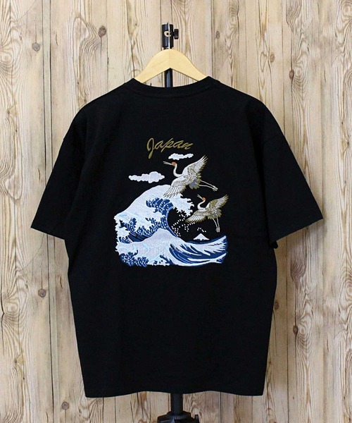 

Футболка с короткими рукавами, крой в стиле ска, с вышивкой TopIsm, черный