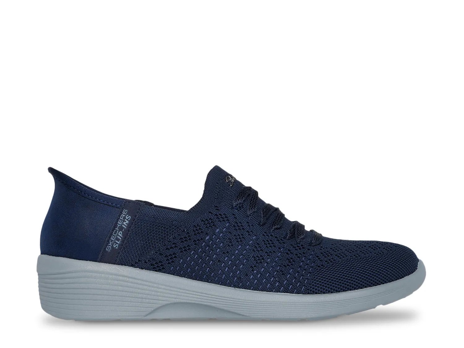 Кроссовки Skechers Slip-Ins: Arya Swiftly Slip-On Sneaker, темно-синий — фото 3
