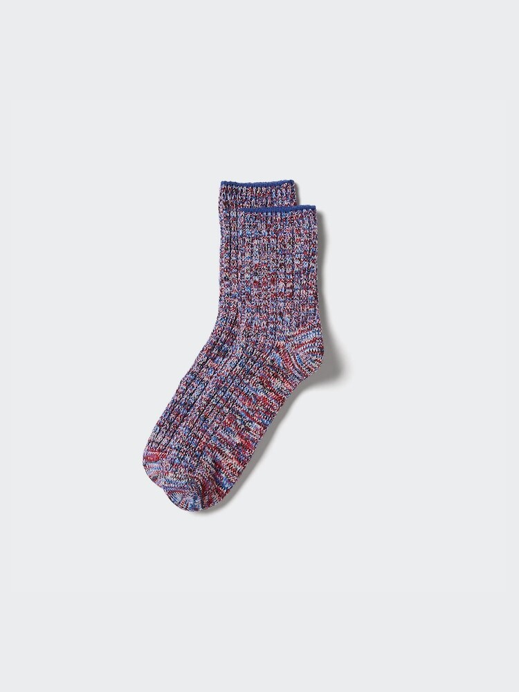 

Носки меланж Uniqlo, цвет 17 красный
