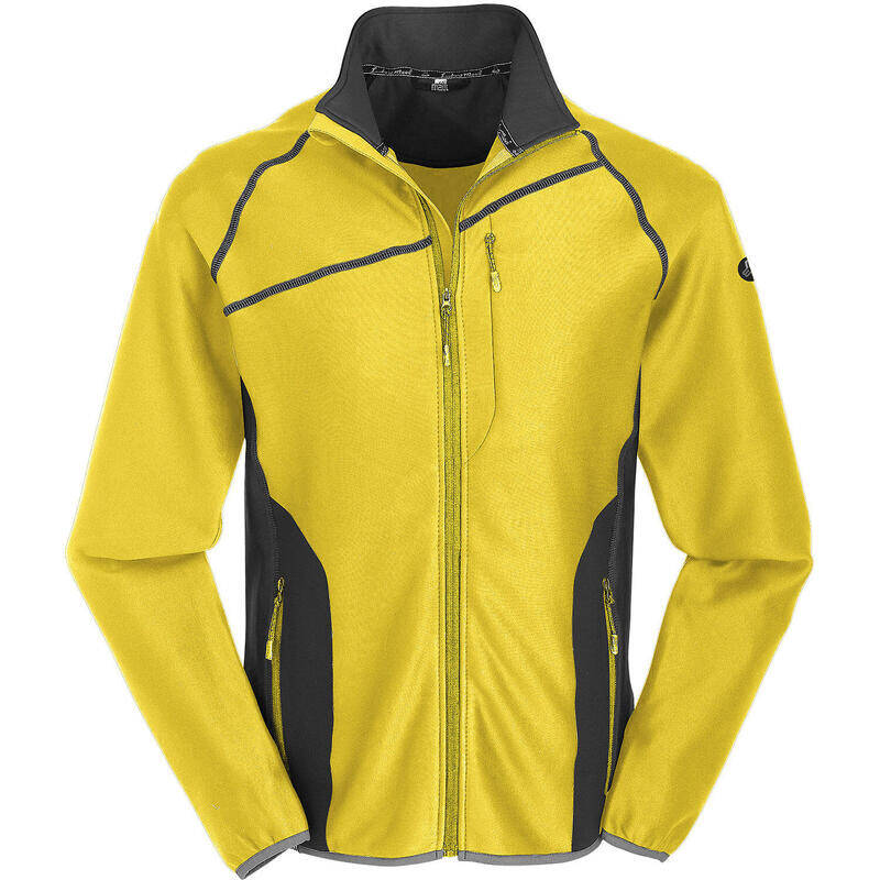 

Куртка флисовая Maul Sport, цвет gelb/schiefergrau