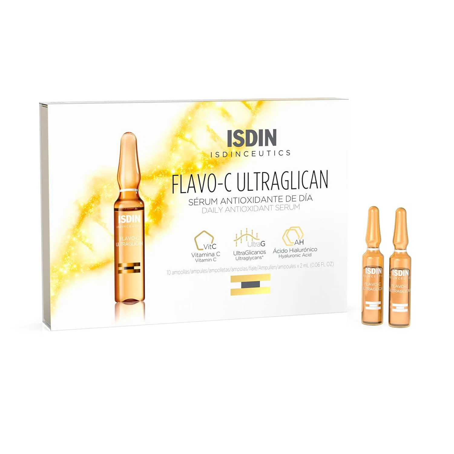 Сыворотка Isdin — Антиоксидантная дневная « ceutics Flavo-C Ultraglican» от