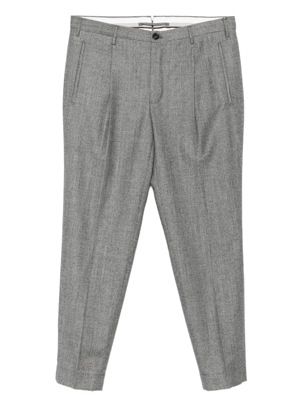 

Плиссированные брюки Incotex, серый