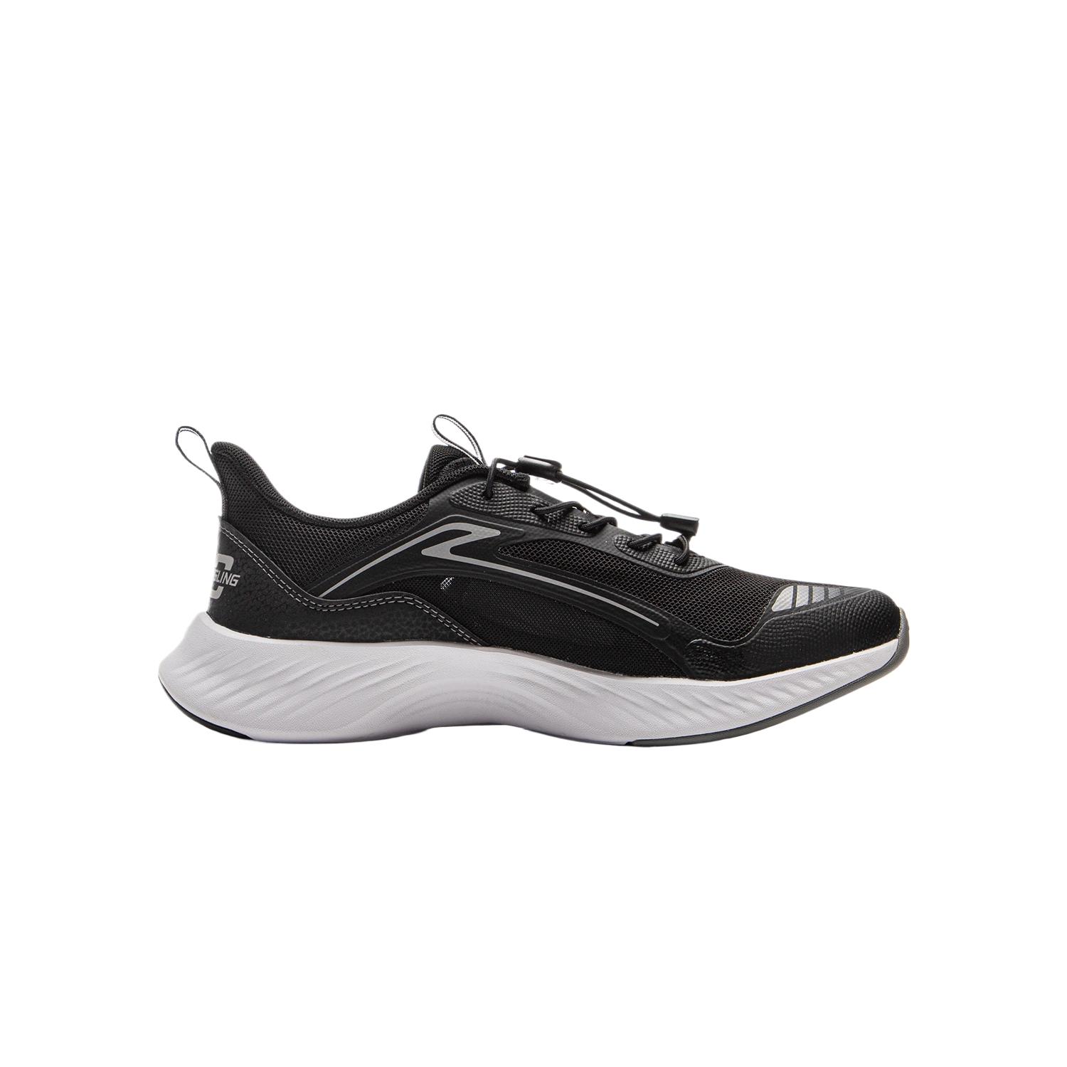 Дышащие низкие повседневные кроссовки Kids' из коллекции Sports Life LINING YOUNG, черный/серый — фото 2