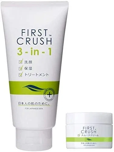 Набор для ухода за кожей First Crush: очищающий мусс Fast Crush 3-in-1 180 г и крем Smooth Cream 50 г