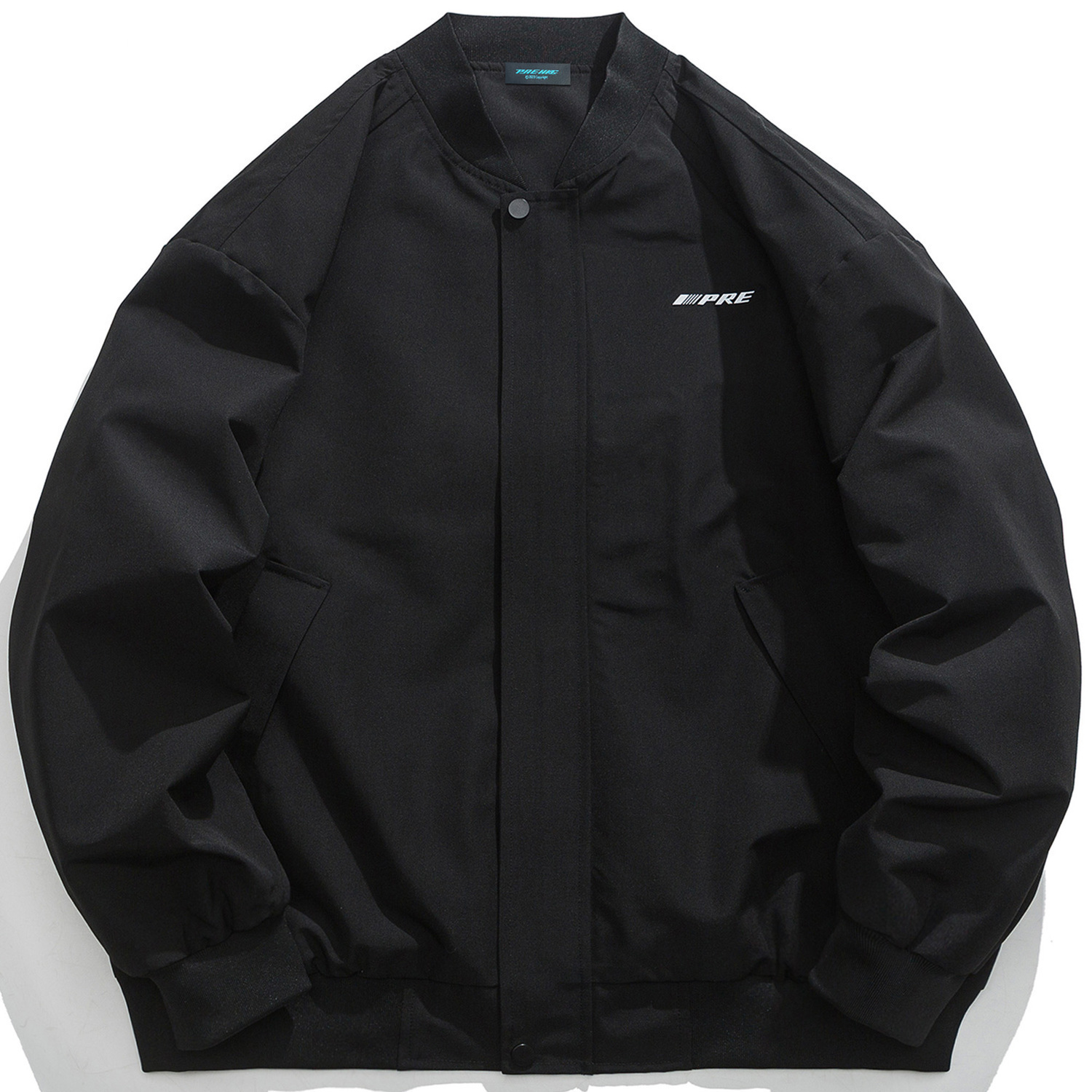 

PRESSURE Куртка унисекс черная, Black (Lapel Style)