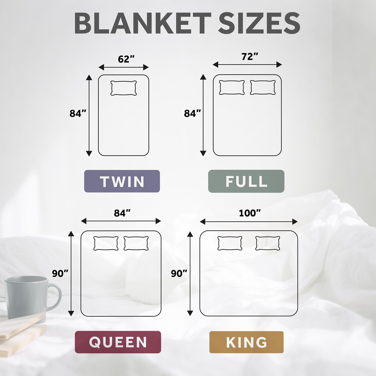 

Флисовое одеяло с электроподогревом Sunbeam Queen 90 x 84 дюйма,серый