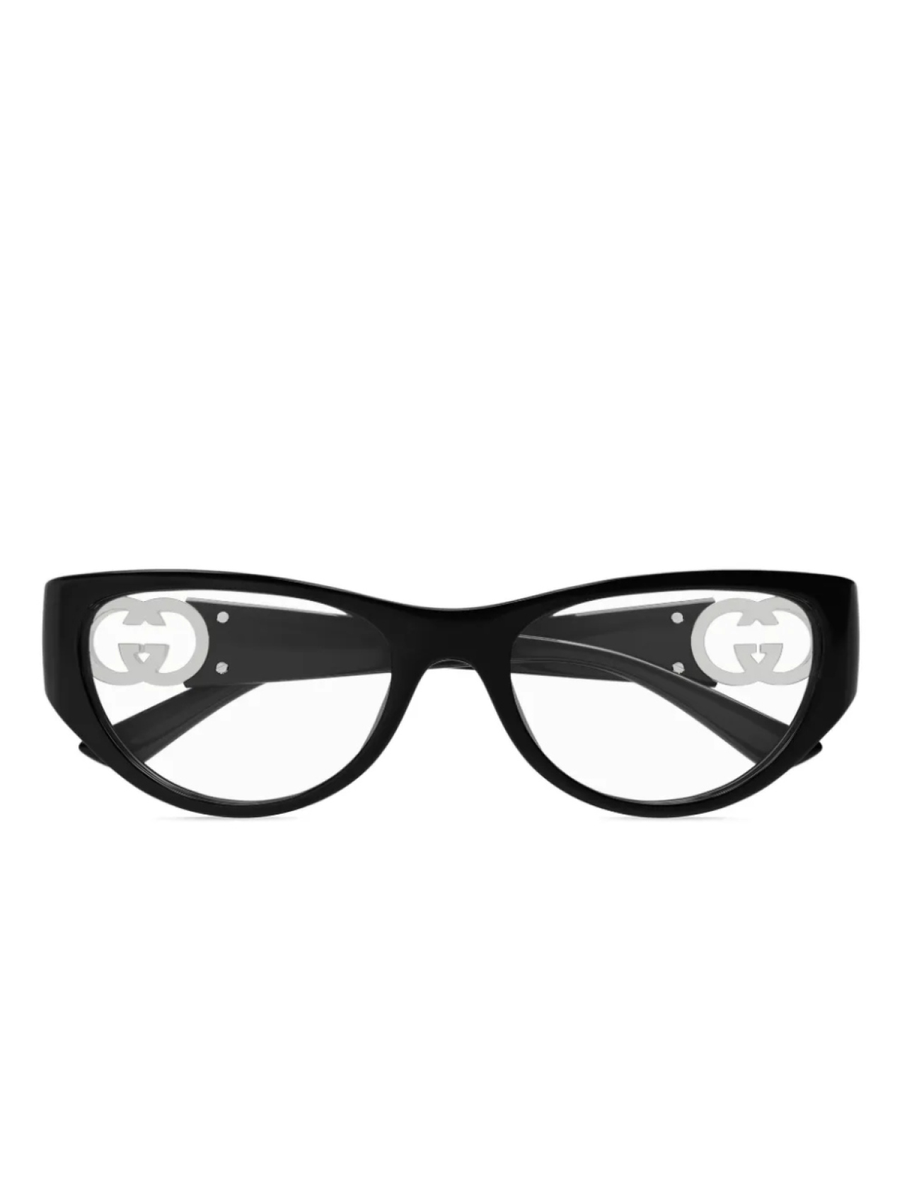 

Gucci Eyewear очки в оправе 'кошачий глаз', черный
