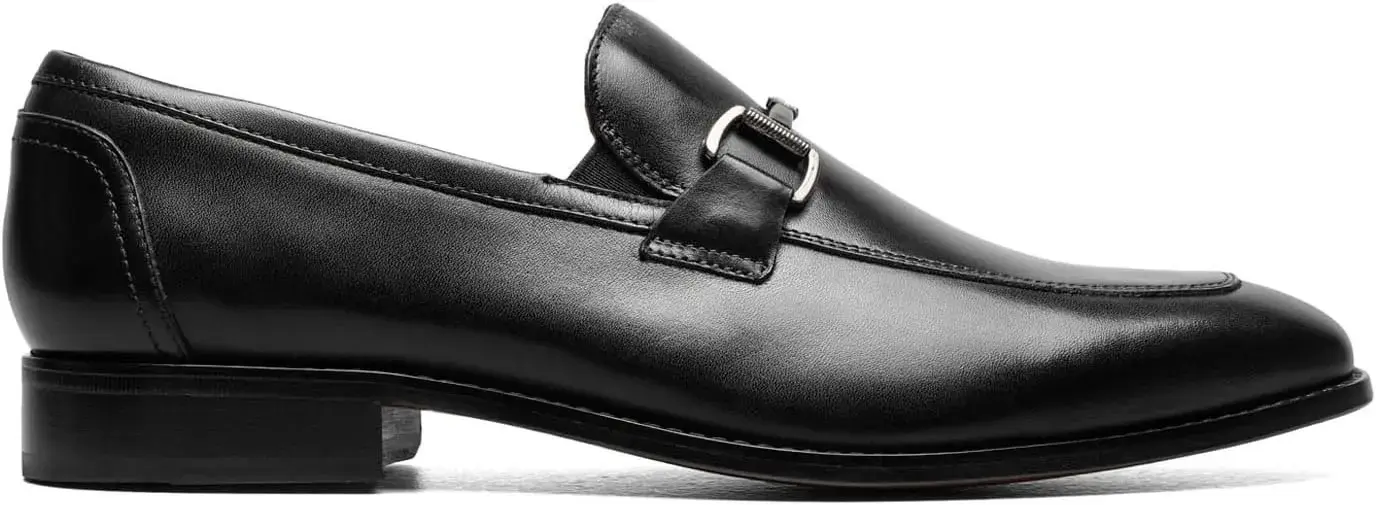 Мужские лоферы Florsheim Conetta Moc Toe Bit Slip-On, черный — фото 2