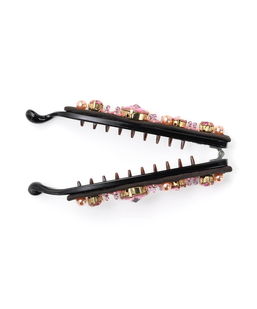 Заколка для волос Lady Bijou Banana Clip Complex Biz, pink — фото 4
