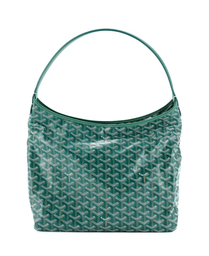 

Богемная сумка-хобо Coated Canvas Pre-Owned Goyard, зеленый