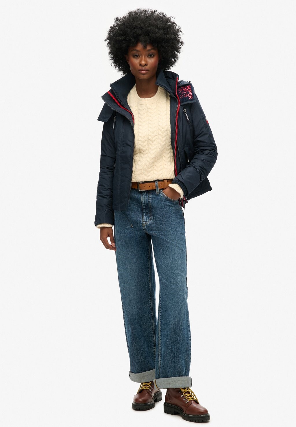 

Легкая куртка MOUNTAIN Superdry, синий