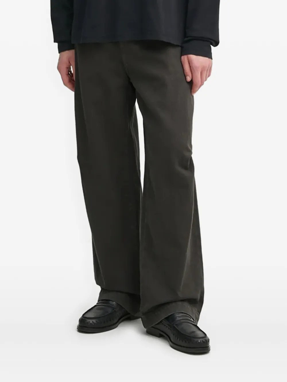 

Джинсы карго с D-образной пряжкой Won Hundred, черный