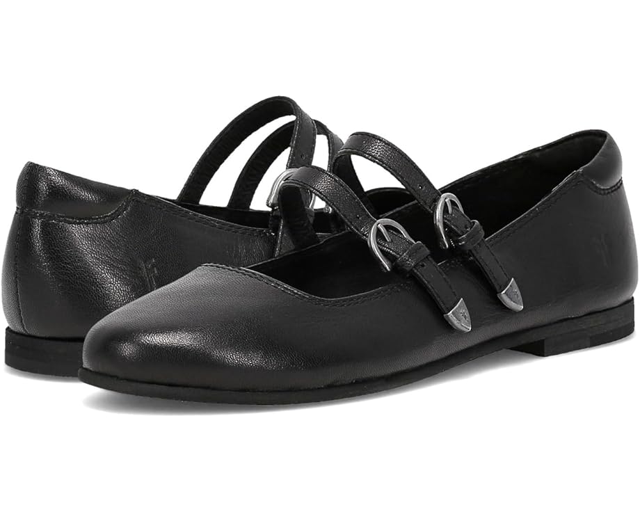 Туфли на плоской подошве Frye Carson Multi Mary Jane, черный