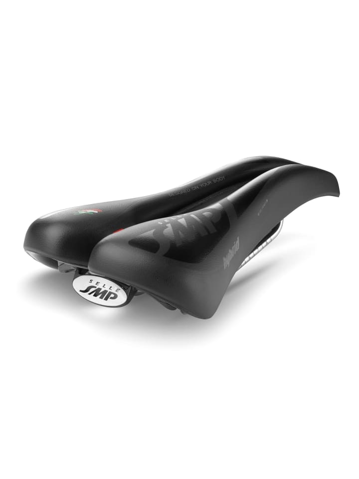 

SelleSMP Гибридное гелевое велосипедное седло черного цвета