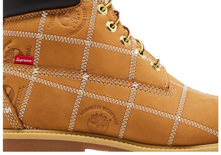 Водонепроницаемые ботинки Supreme x Timberland 6 Inch Premium, коричневый — фото 2