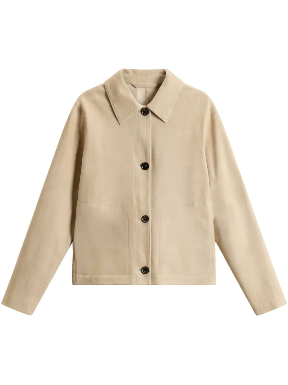 

Куртка из замши Woolrich, нейтральный