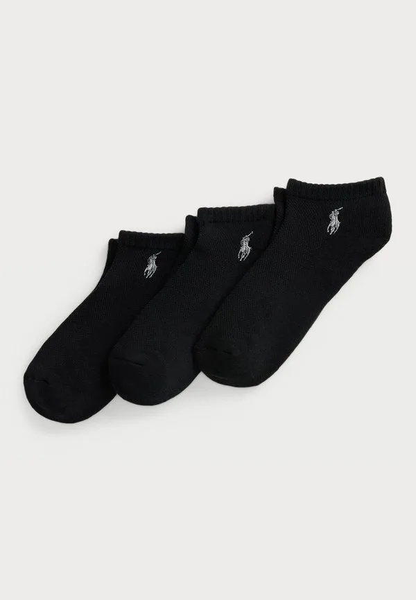 Спортивные низкие носки до щиколотки, набор из 3 пар. Polo Ralph Lauren, Black