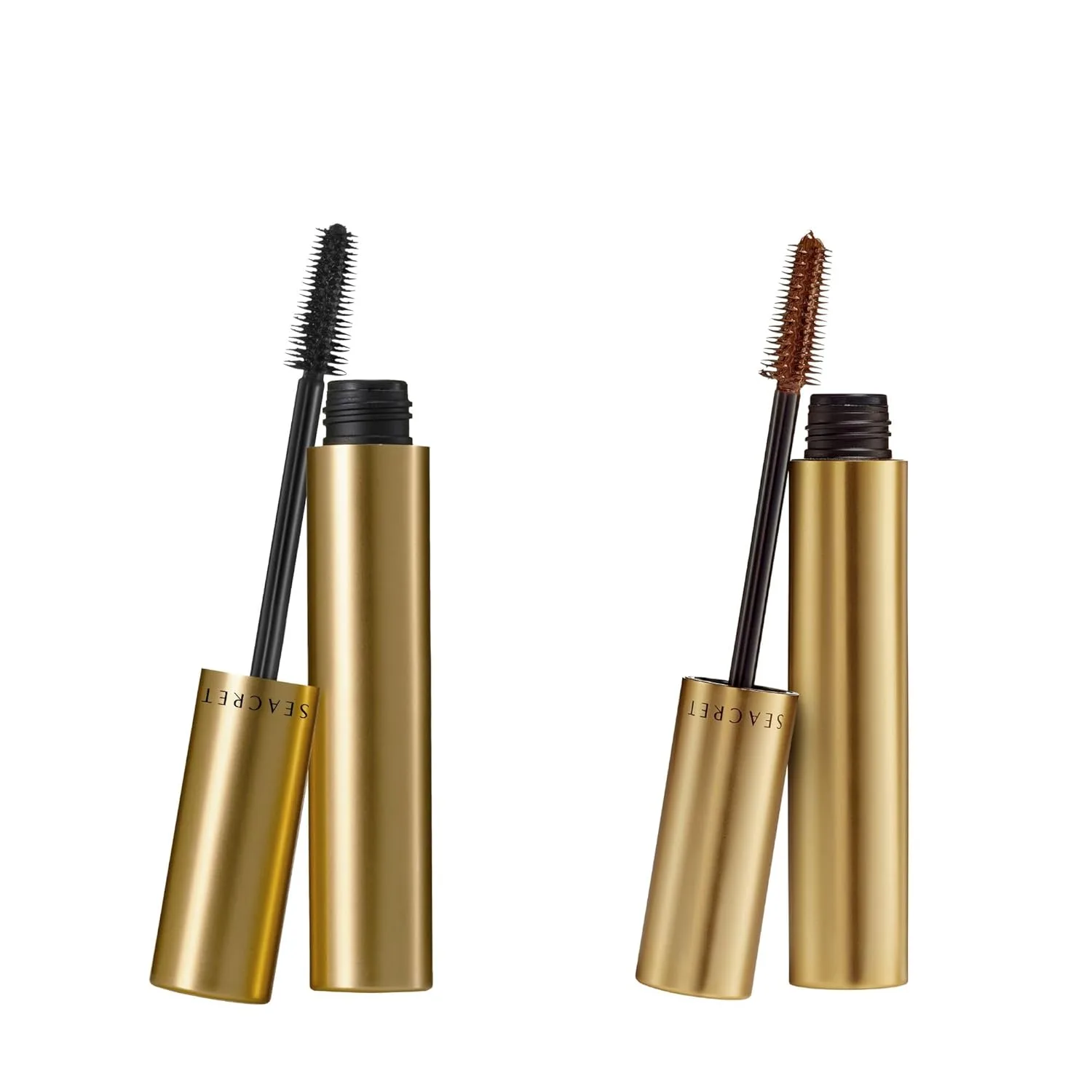 Тушь для ресниц SEACRET Minerals Volume Length Tubing Mascara, черная и коричневая, 8 г, набор из 2 штук.