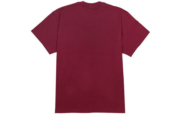 Футболка acg series classic logo printing casual short sleeve red dark red Nike, красный — фото 2