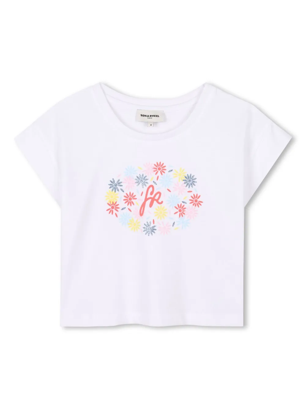 

Футболка с логотипом SONIA RYKIEL ENFANT