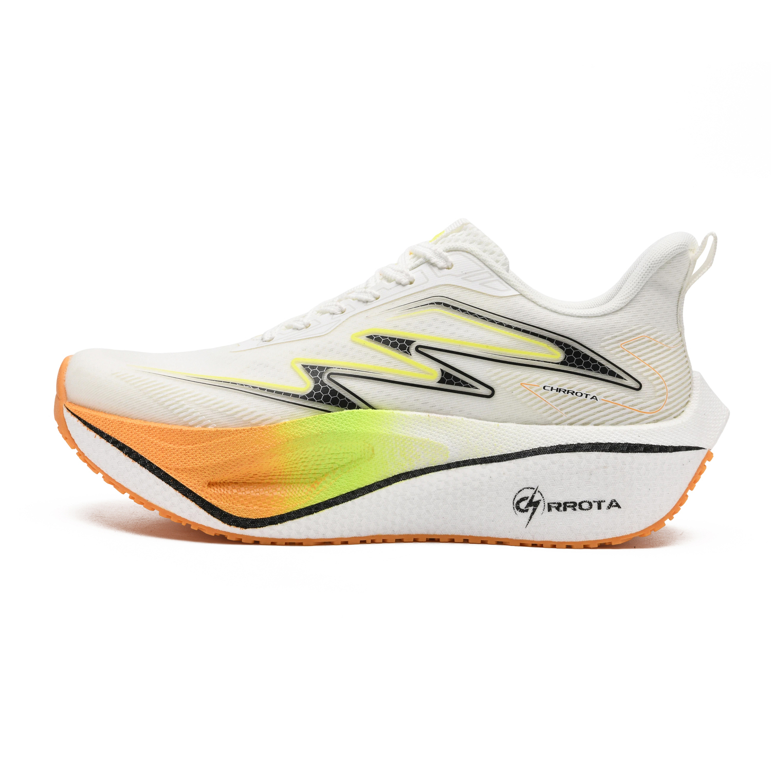 

CHRROTA Низкие кроссовки для бега унисекс зеленые оранжевые Speed Shadow, цвет Green Orange Speed Shadow