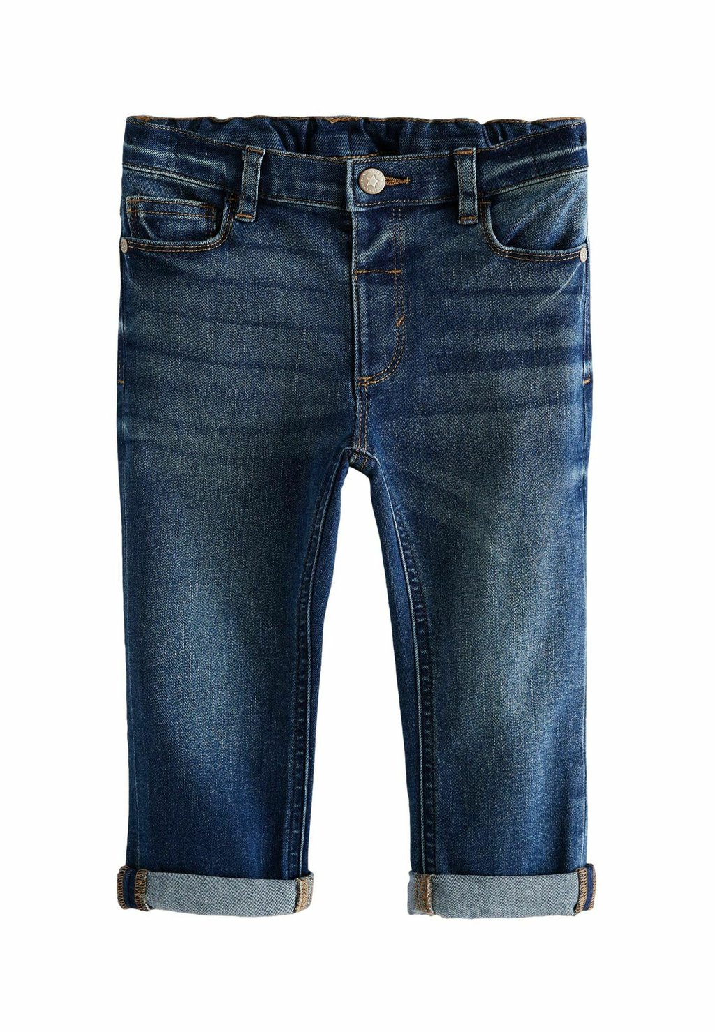 

Джинсы Straight Leg WITH STRETCH Next, цвет mid blue denim