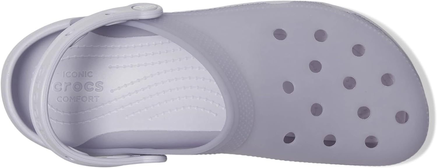 Классические матовые сабо Crocs унисекс для взрослых, пурпурный — фото 2