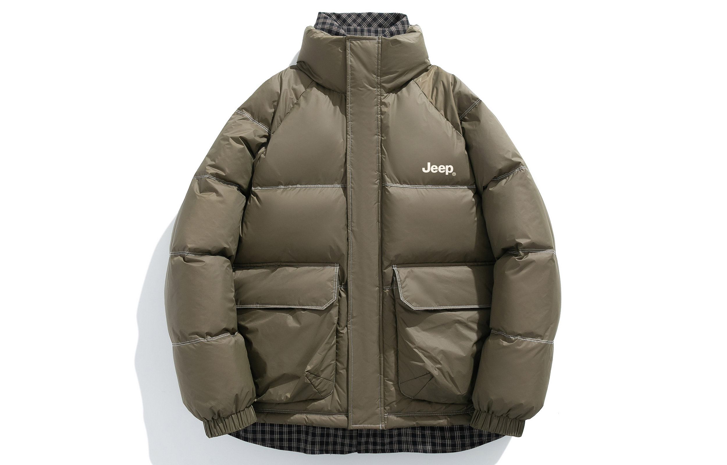 

Jeep Унисекс пуховик, Army Green