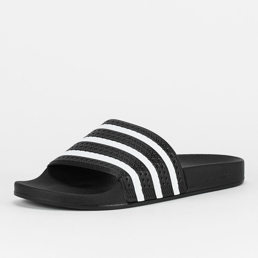 Шлепанцы adilette Badelatschen adidas Originals, цвет core black — фото 2