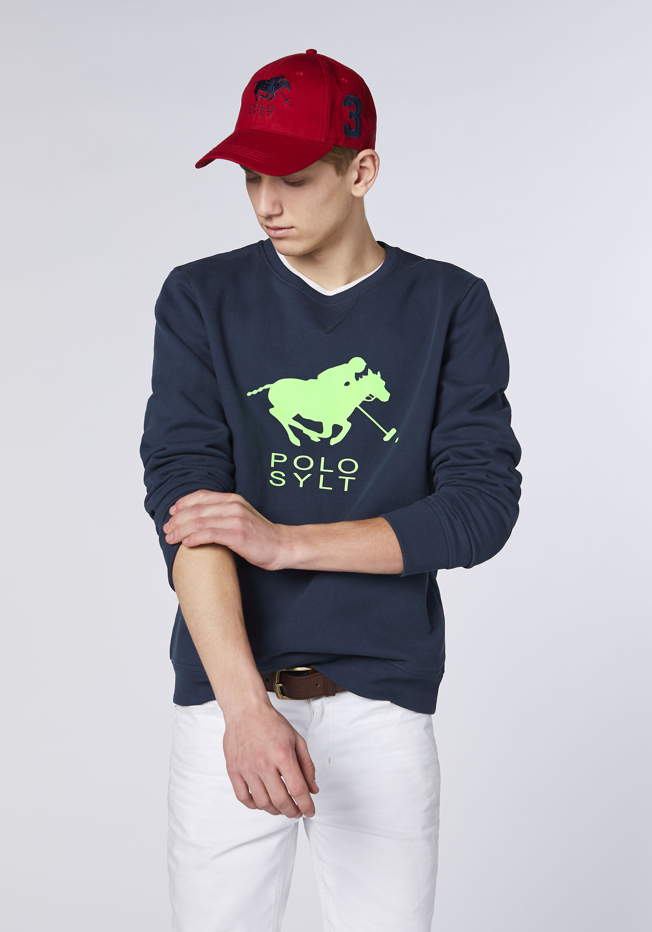 

Толстовка Polo Sylt Sweater, синий