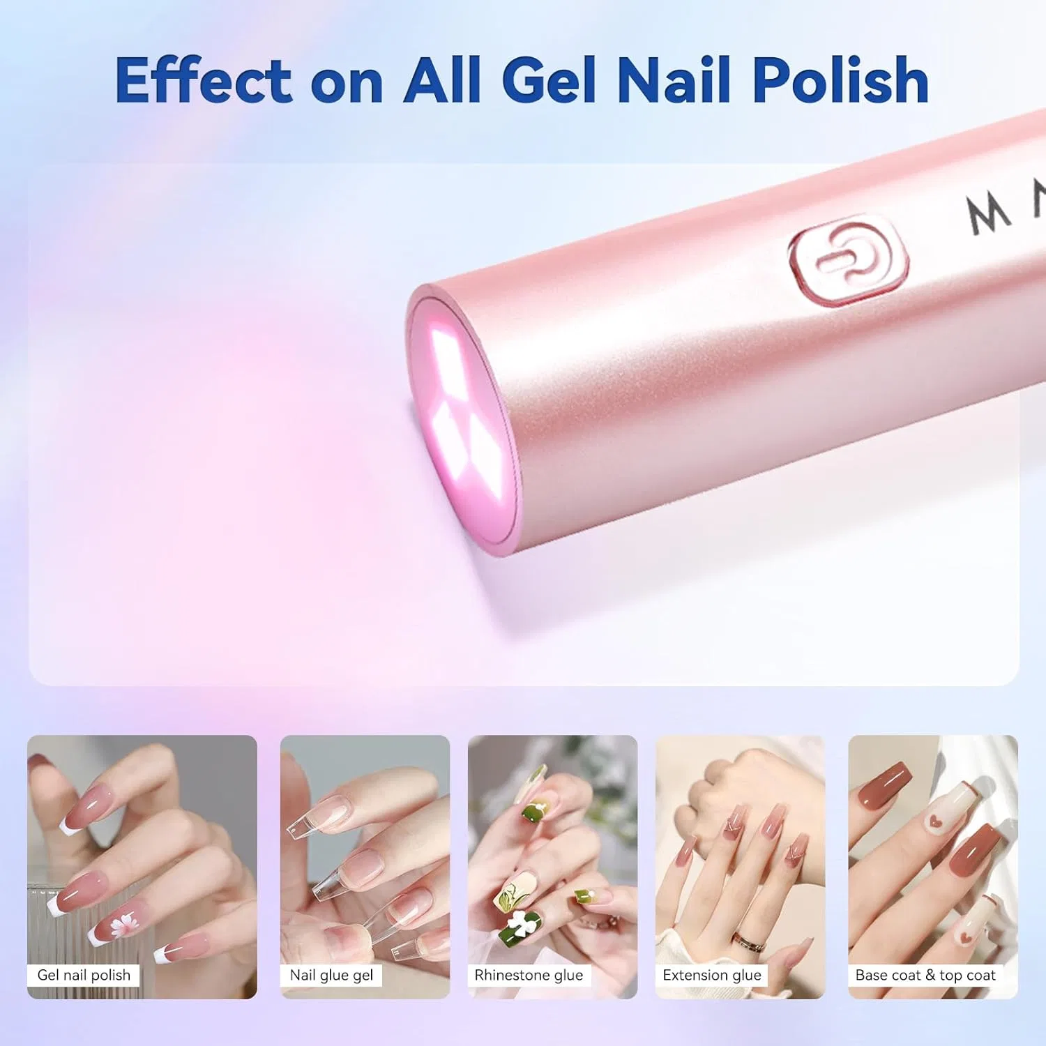 Портативная мини LED/УФ-лампа Makartt для гель-лака Makartt — фото 2