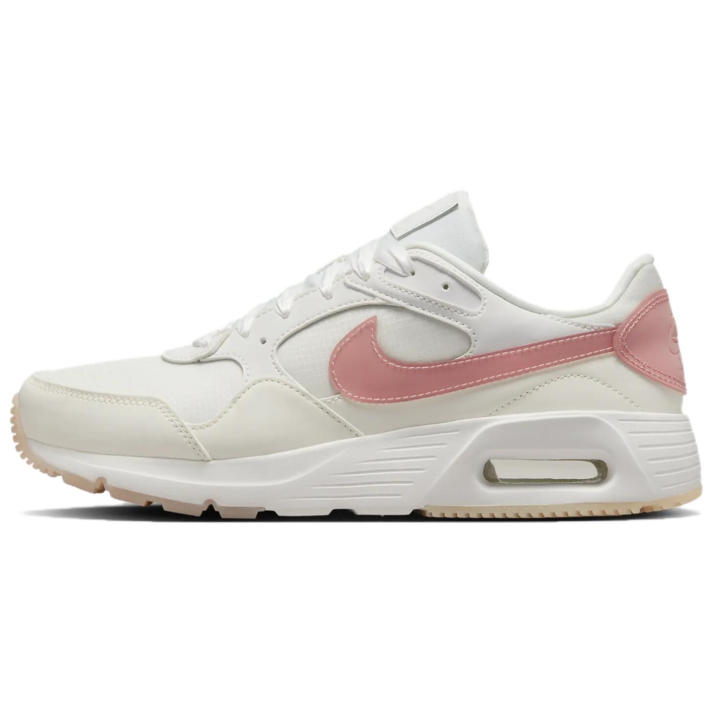 

Кроссовки Air Max SC женские с низким верхом белые/розовые Nike