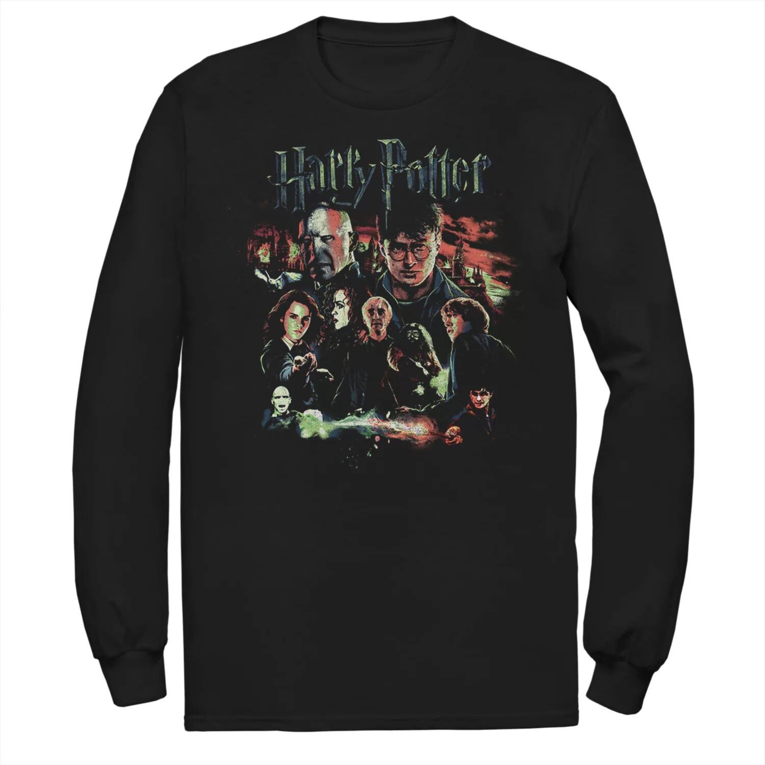 

Мужская футболка с плакатом из линейки Хогвартса Harry Potter