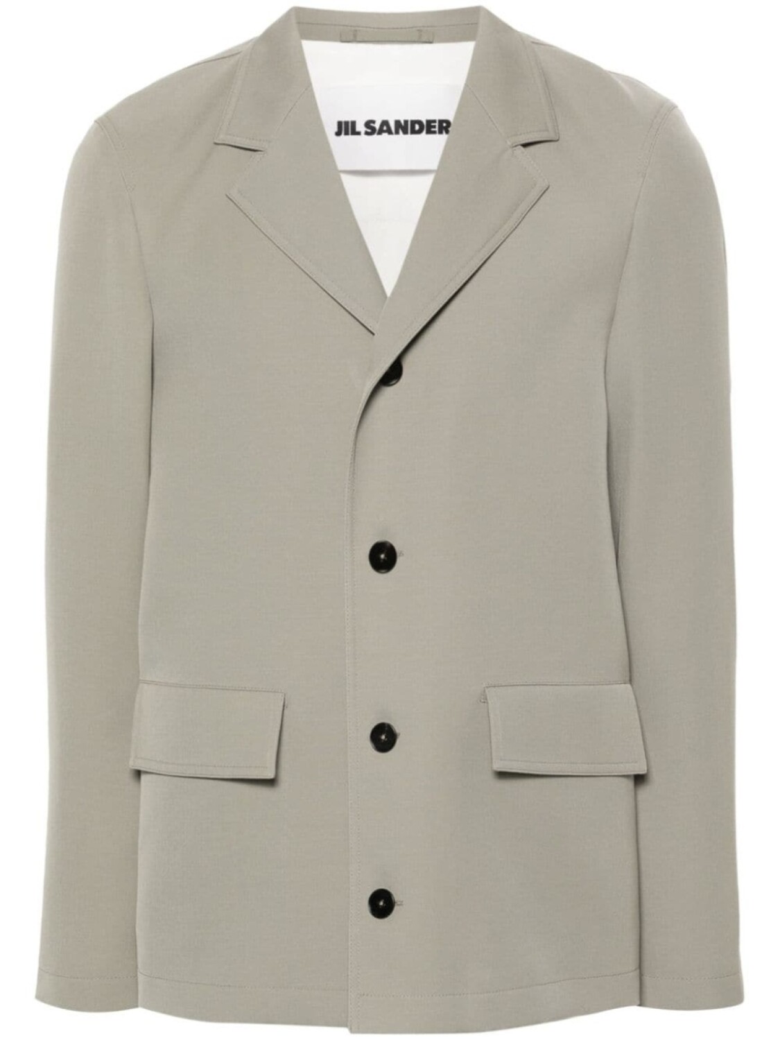 

Jil Sander шерстяной однобортный пиджак, зеленый